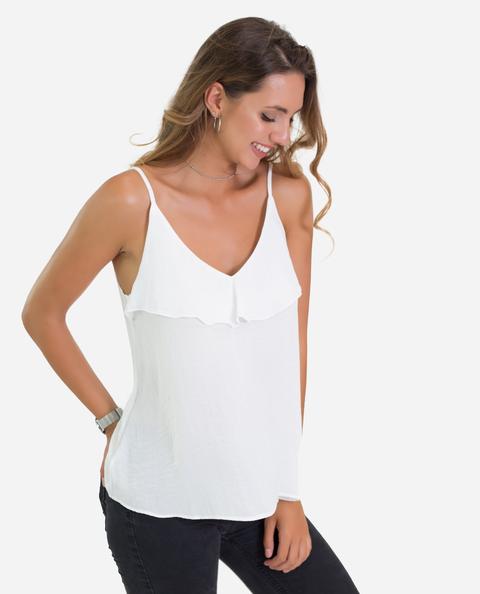 Blusa Aura · Blanco