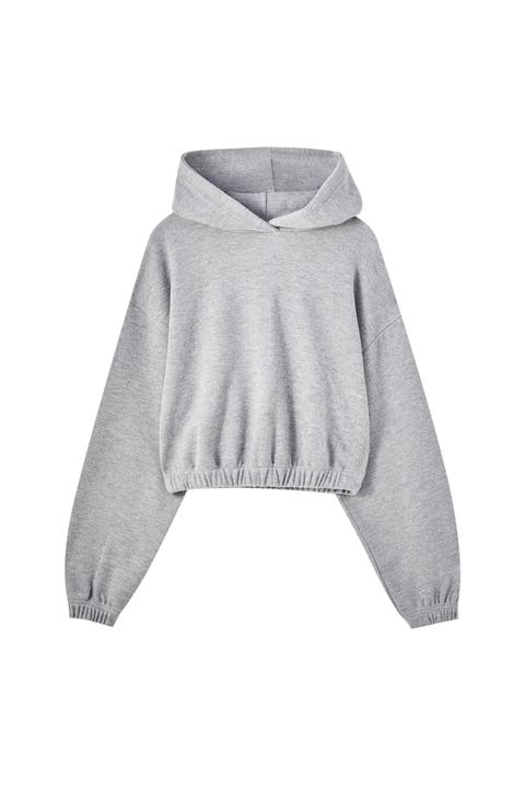 Sudadera Gris Goma Bajo