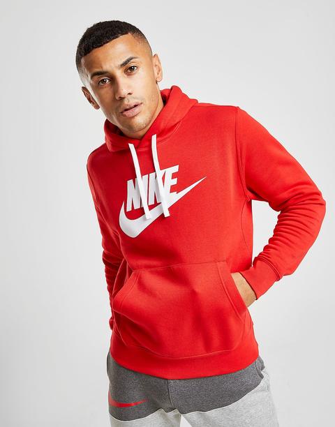 Logo Hoodie - Red - Mens from Jd Sports 