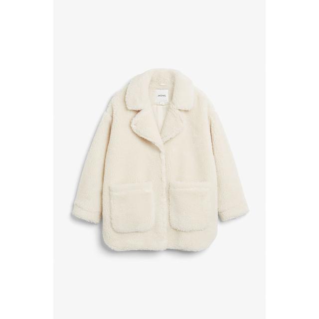 monki shearling jacket