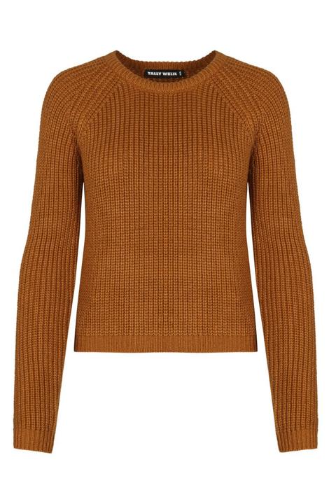 Pullover Cognac