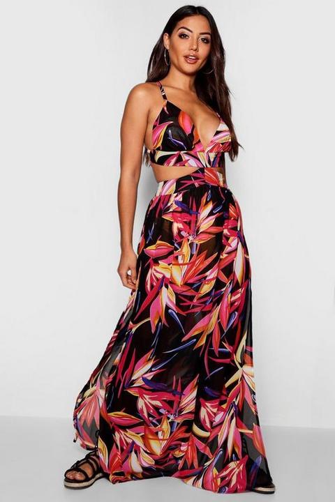 tropical beach dress