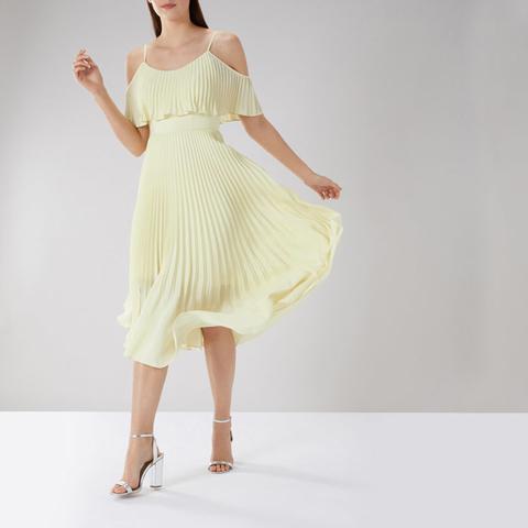 Darcy Pleated Midi Dress