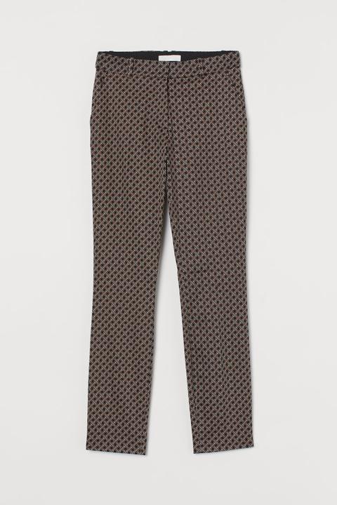 Cigarette Trousers - Black