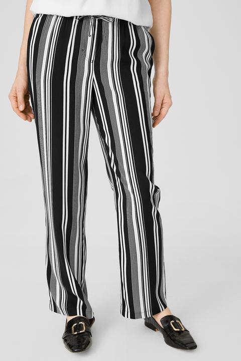 Canda Pantalon Palazzo - Rayé