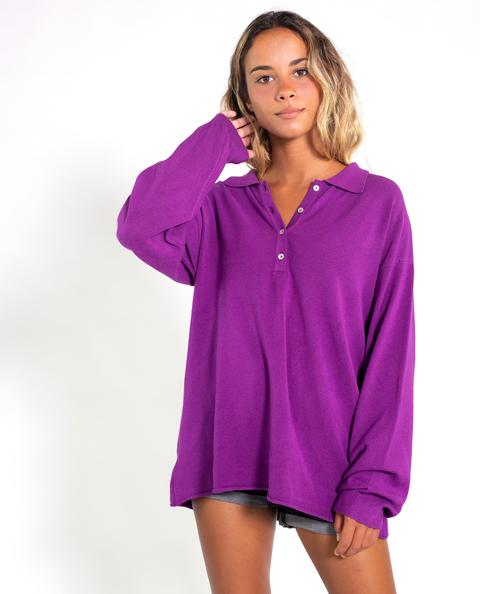 Polo Preppy · Morado