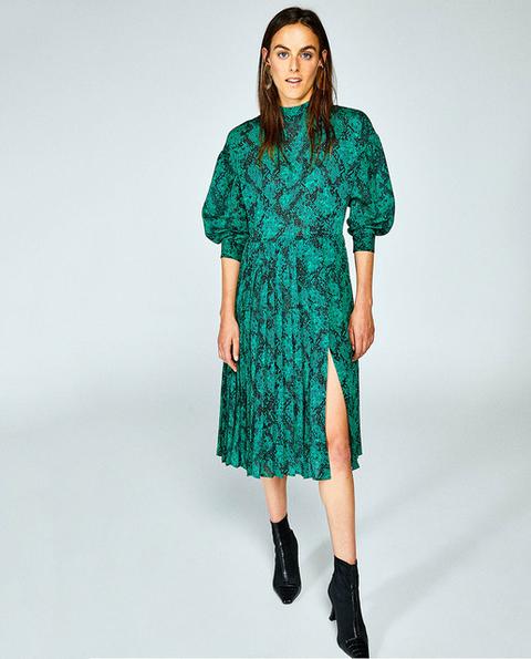 Sfera - Vestido Midi De Mujer De Serpiente