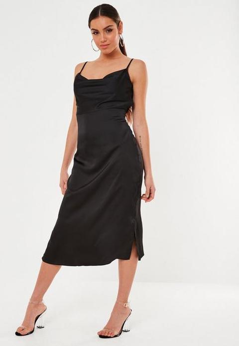 Missguided cowl hotsell cami dress