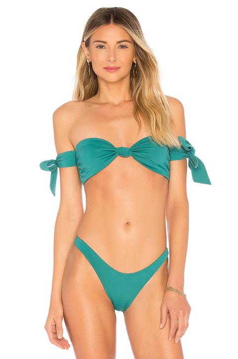 Tie Sleeve Bikini Top