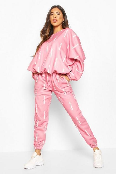 Woman Oversized Jogger - Rose - 42, Rose