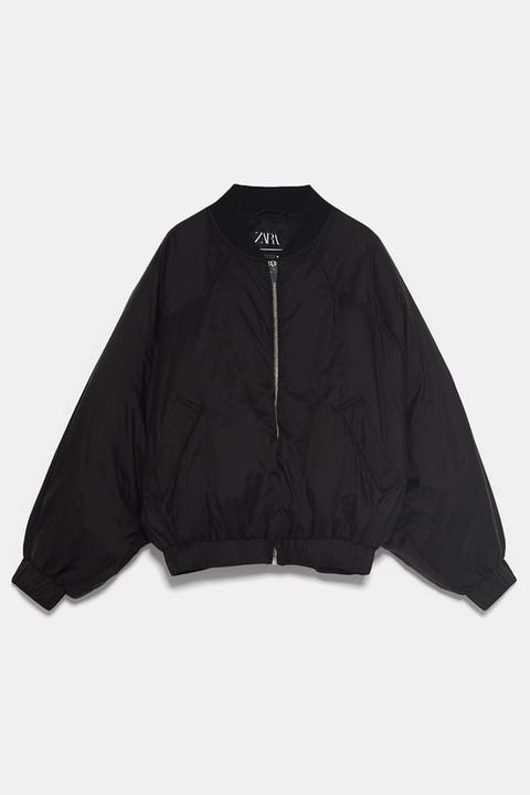 Bomber Acolchada Oversize from Zara on 21 Buttons