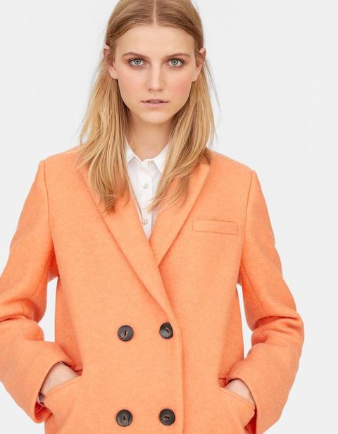 Cappotto Lungo Limited Edition Arancio Pesca