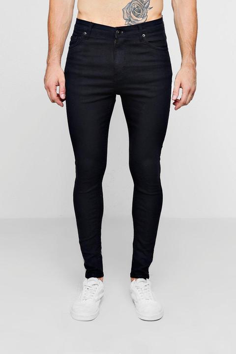 Black Spray On Skinny Jeans