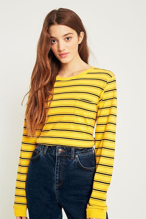 urban outfitters yellow shirt