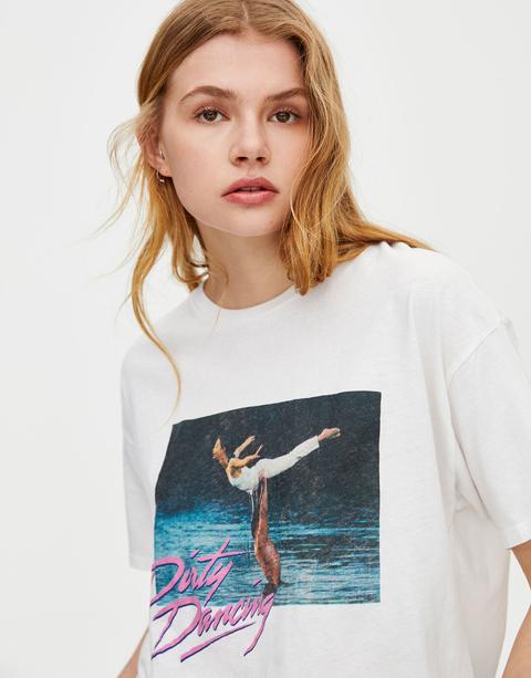 Camiseta Dirty Dancing Foto Pull and Bear en 21 Buttons