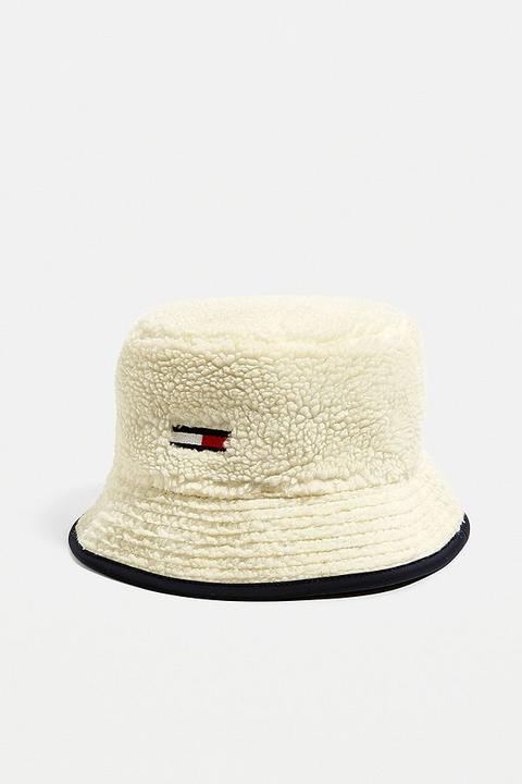 Tommy Jeans Reversible Teddy Bucket Hat 
