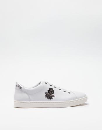 Sneakers London De Piel Con Bordado