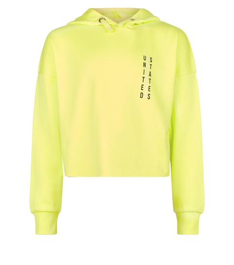 new look yellow hoodie