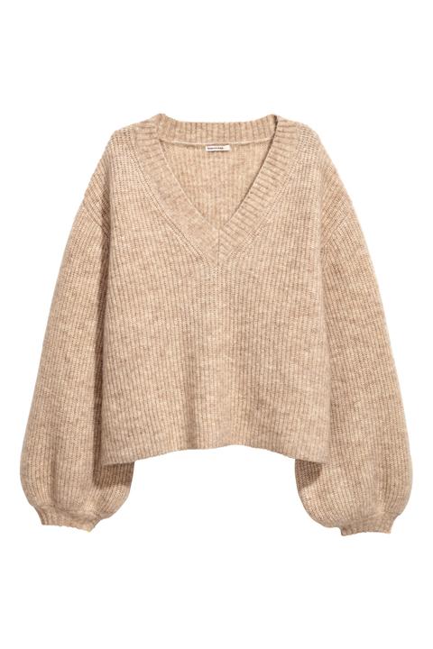 Pullover Aus Mohairmischung