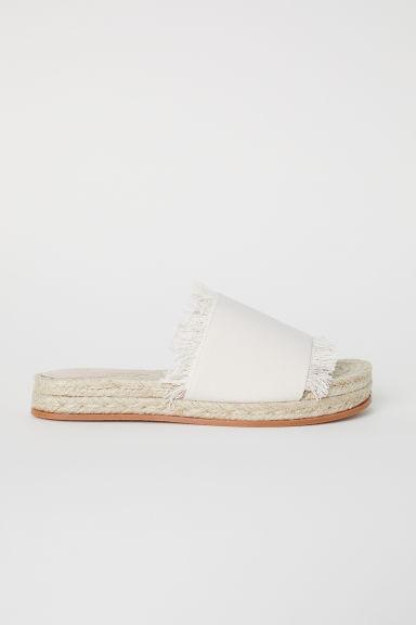 H & M - Sandalias - Blanco