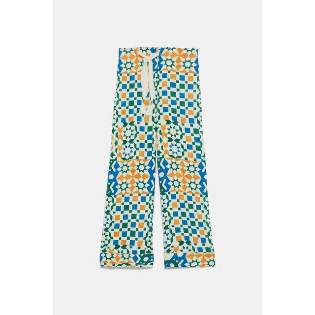Zara Studio Pantaloni Stampati Edizione Limitata from Zara on 21 Buttons