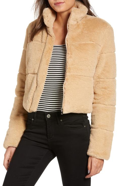 Bridget Faux Fur Puffer Jacket