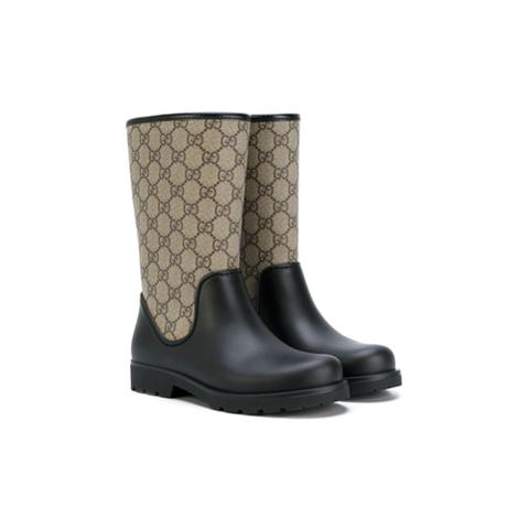 Gucci Kids Botas De Agua Con Logo Estampado - Nude Y Neutro from Farfetch  on 21 Buttons
