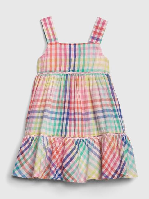 gap baby plaid dress