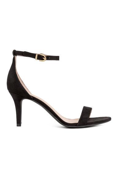 H & M - Sandalias - Negro