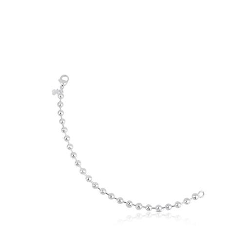 Pulsera De Plata 18cm Tous Basics