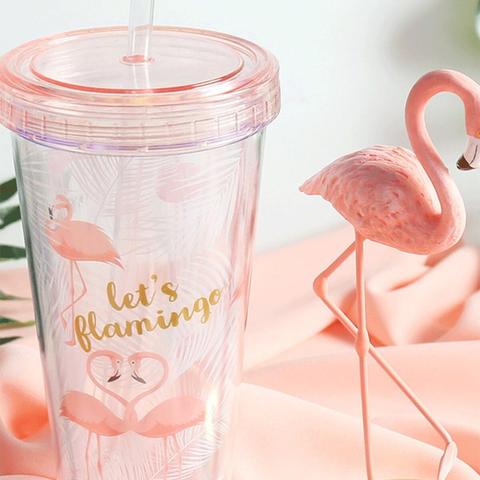 Tazza Con Motivo A Flamingo 380ml