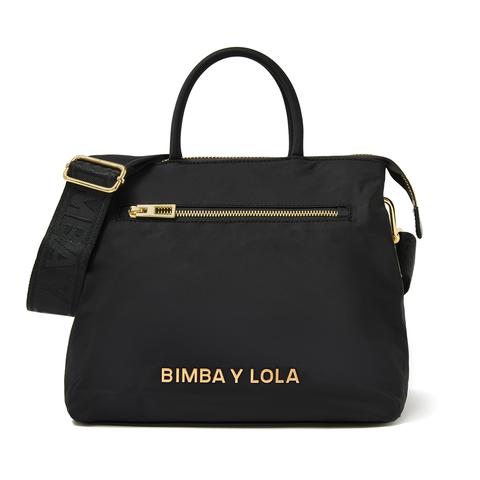 Bolso Tote M Negro Asas from Bimba Y Lola on 21 Buttons