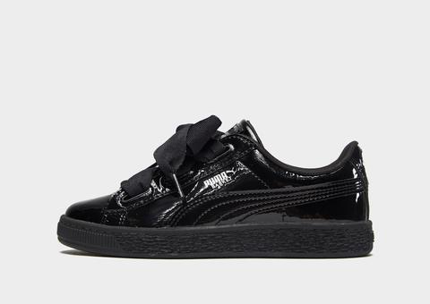 Puma Basket Heart Patent Bambino - Only At Jd, Nero