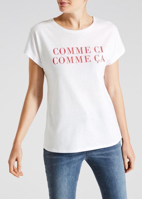 Comme Ci Comme Ca Slogan T-shirt