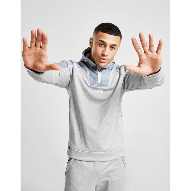 The North Face Mittelegi 1 4 Zip Hoodie Grey Mens From Jd Sports On 21 Buttons