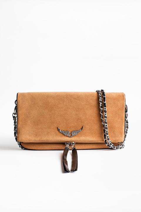 Pochette Rock Suede Patent