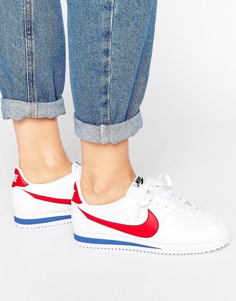 Nike - Classic Cortez - Sneakers Rétro In Pelle - Multicolore