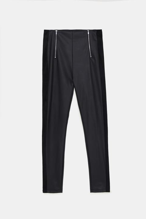 Leggins Mit Reissverschlüssen