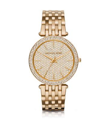 Darci Pavé Gold-tone Watch | Michael Kors