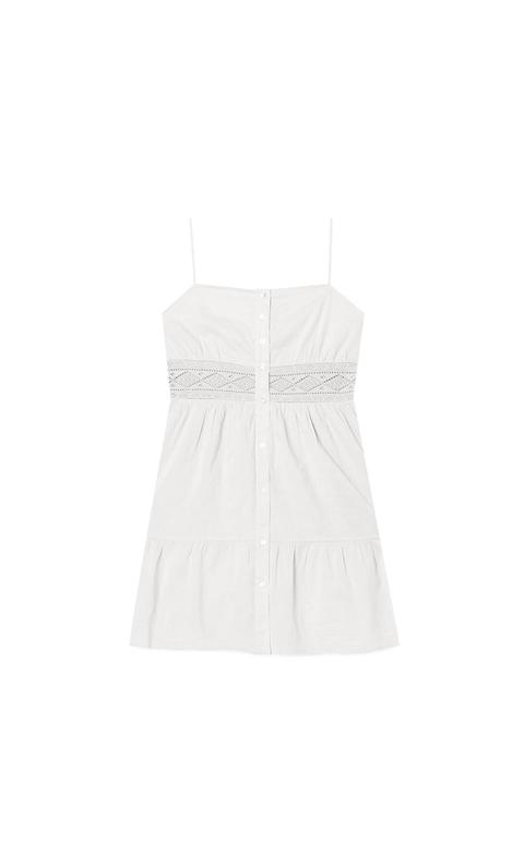 Vestido Tirante Fino Puntilla
