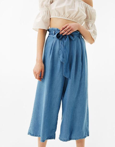 Pantaloni Culotte Morbidi