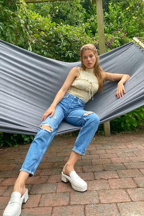 Fast Times High Rise Mom Jeans By We 