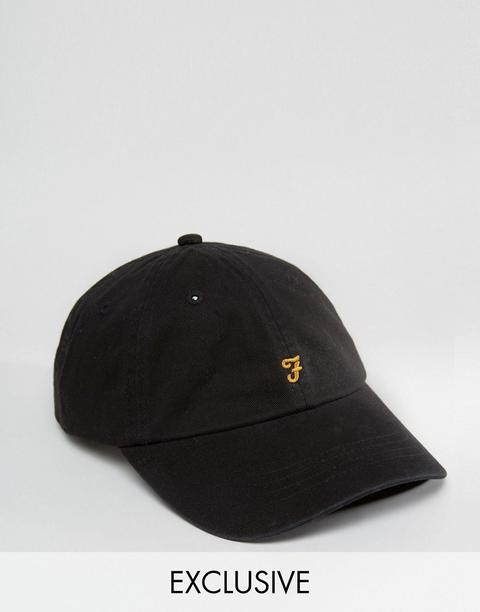 Gorra Negra Exclusiva De Farah