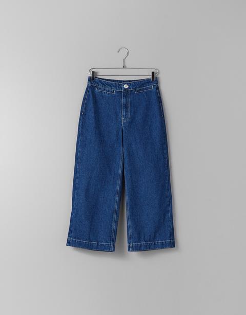 Jeans Culotte High Rise