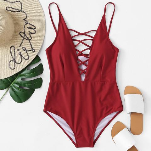 Criss Cross Swimsuit