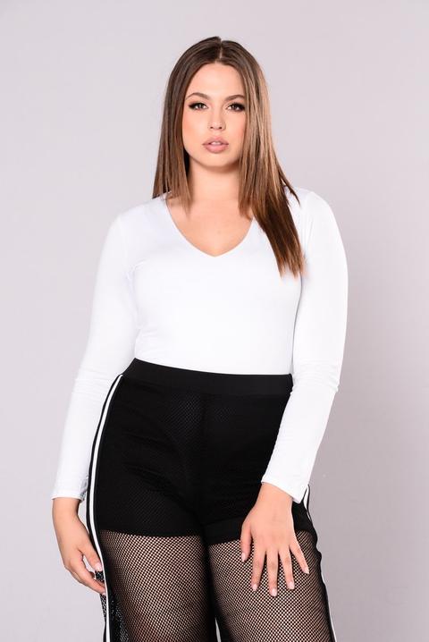 Amy Bodysuit -white
