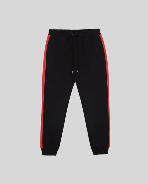 Pantaloni Jogging Banda Laterale