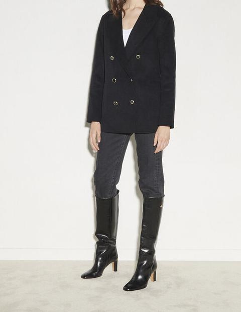 Blazer À Double Boutonnage En Laine