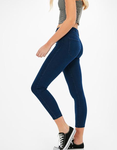 Jeans Skinny Cropped Fit Elastici