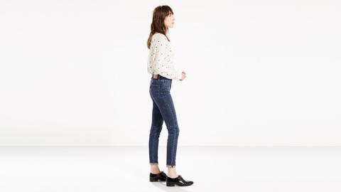 721 Selvedge High Rise Skinny Jeans from Levi's on 21 Buttons